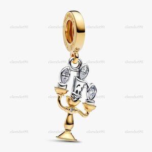 Pandora Disney Beauty and the Beast Lumiere Dangle Charm